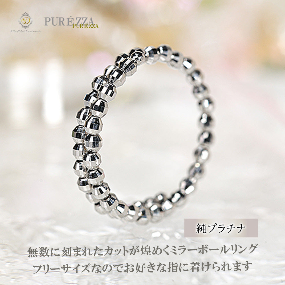 純プラチナ（Pt999） サイズフリー リング  形状記憶 ワイヤー 8-20号 女性用 ring pure platinum pt999  for woman 品質保証書のコピー